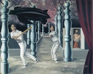 Rene Magritte Painting - El jugador secreto 1927 René Magritte